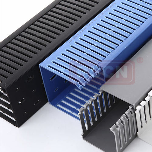 Canaleta para cabos - HVDRF series  - Shanghai Richeng Electronics - em PVC / ranhurada / rígida