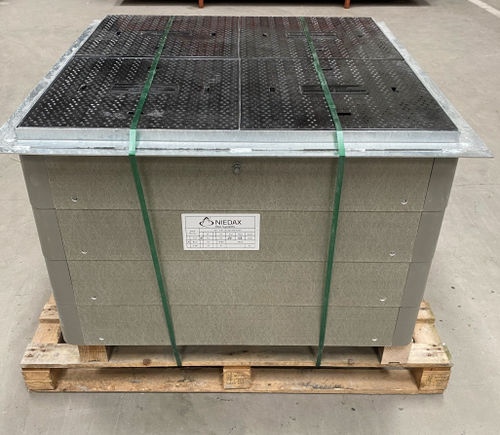 Caixa de passagem elétrica subterrânea - CT S2 series - Ebo Systems SAS - em aço / em PRFV / para cabos