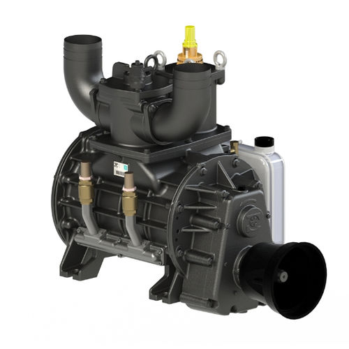 Bomba de vácuo de palhetas rotativas - BALLAST 16000 - BATTIONI PAGANI POMPE - lubrificada / de simples estágio / refrigerada a ar