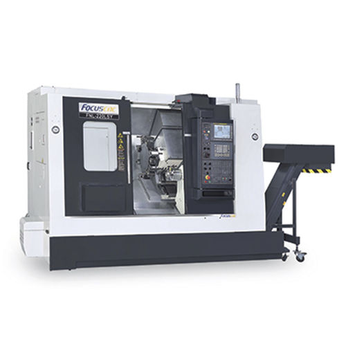 Torno CNC - FNL series - COMI GROUP - com barramento inclinado / de precisão
