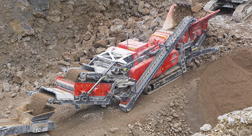 Britador de impacto hidráulico - I-120RS - TEREX Mobile Processing Equipment - móvel / de esteiras