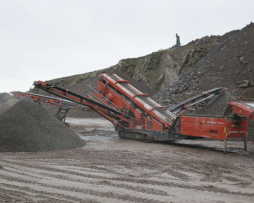 Peneira vibratória - 696 - TEREX Mobile Processing Equipment - de carvão / inclinada / compacta