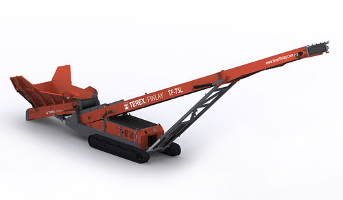 Transportador de esteira - TF-75L - TEREX Mobile Processing Equipment - de alimentação / de alimentação / peneira