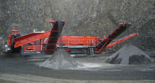 Peneira para mineração - 984  - TEREX Mobile Processing Equipment - para reciclagem / móvel / para produtos a granel
