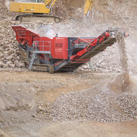 Britador de mandíbulas - J-1480  - TEREX Mobile Processing Equipment - móvel / de esteiras / de alta capacidade