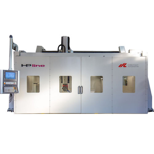 Centro de usinagem CNC de 5 eixos - HPLINE PLUS - SYSTEM ROBOT AUTOMAZIONE - vertical / para compósitos / para alumínio