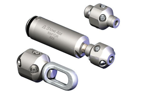 Bico para água - 3" - 12", 1 500 bar | RAPTOR - Salotech International B.V. - de limpeza / multiponto / para tanque