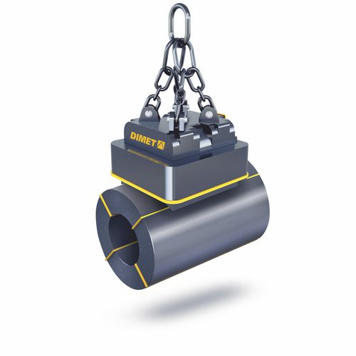 Levantador eletromagnético com acionamento elétrico - EMGB SERIES - DIMET GmbH - para movimentação / para bobinas / retangular
