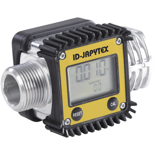 Contador / caudalímetro de turbina - ID-JAPYTEX - Pompes Japy - para gasóleo / em polipropileno / ATEX