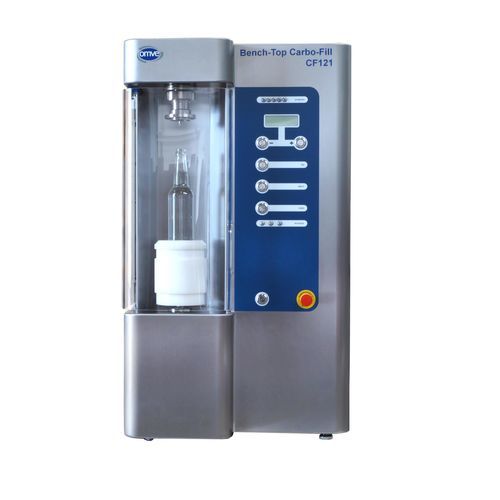 Carbonatador de laboratório - CF121 - OMVE Lab & Pilot Equipment - de mesa / de enchimento