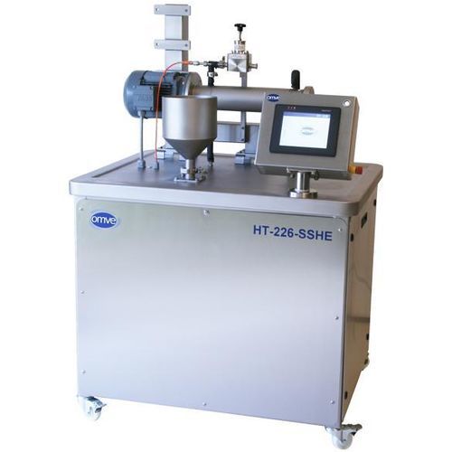 Trocador de calor de superfície raspada - HT226 - OMVE Lab & Pilot Equipment - líquido-líquido / sob medida / de alta pressão