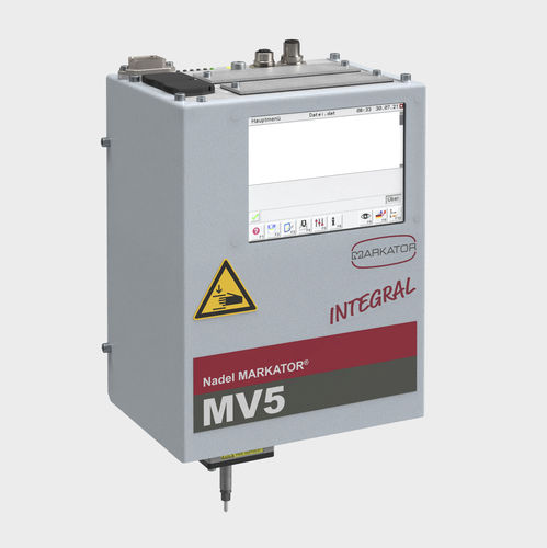 Sistema de marcação eletromagnético - MV5 U85/45 INTEGRAL - MARKATOR Manfred Borries GmbH - por micropercussão / automático / industrial