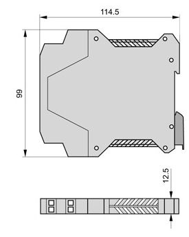Isolador de sinal - SP-02 - APLISENS S.A. - de corrente / canal duplo