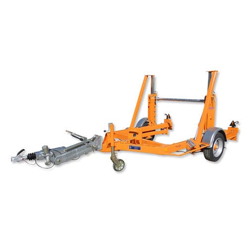 Carreta em U - TTA 1709  - Jakob Thaler GmbH - porta-bobinas / para transporte e instalação de cabos / para enrolador de cabos