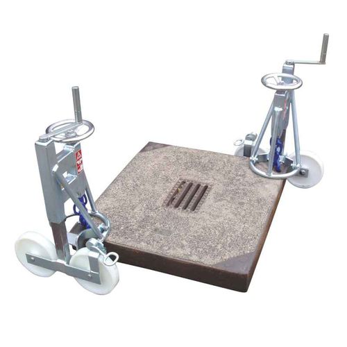 Sistema de elevação com garra