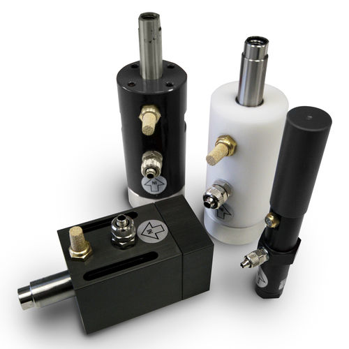 Motovibrador linear - F series - OLI S.p.A. - pneumático / de pistão flutuante / para transportador