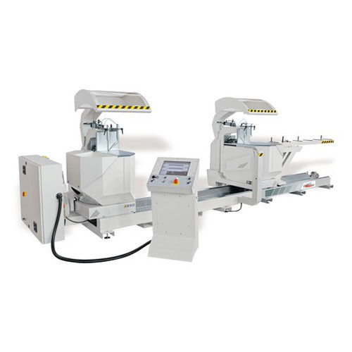 Máquina de corte de duas cabeças para alumínio - SELECTA 1 - ABCD MACHINERY S.r.l. - CNC