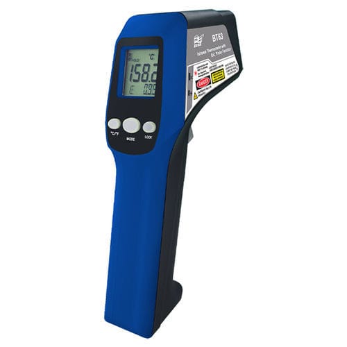 Termômetro de infravermelho - BT-63 - BST Caltek Industrial Ltd - com display LCD / ºC / °F
