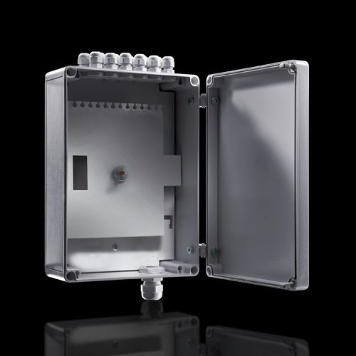 Caixa de montagem para fibra óptica - LWL Series - RITTAL - retangular / em policarbonato / de fibra de vidro