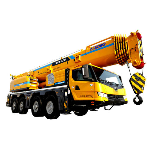 Guindaste móvel - XCA100_E - XCMG - para obras / para terrenos acidentados / de elevação