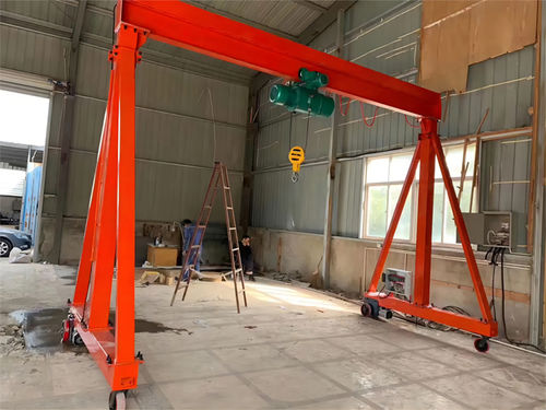 Guindaste de pórtico de rodas - XCMG - mini / elétrico / sem guiamento