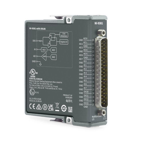 Módulo E/S digital - NI-9381 - NATIONAL INSTRUMENTS - analógico / CompactRIO / com 4 entradas digitais