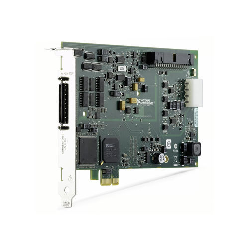 Placa de E/S digital - PCIe-6320 - NATIONAL INSTRUMENTS - analógica / com 24 E/S / com 16 E