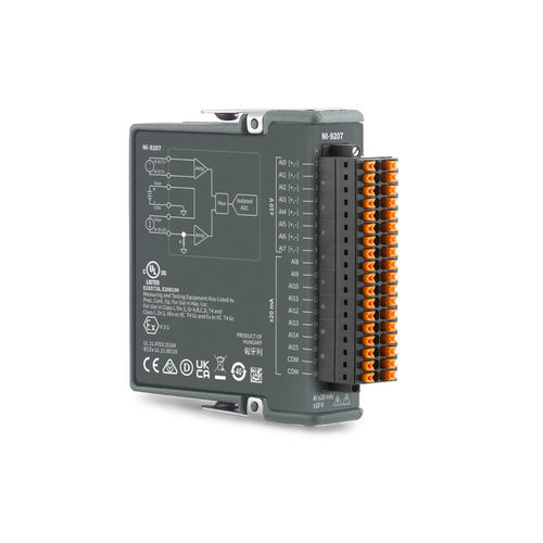 Módulo de entrada de 16 canais - NI-9207 - NATIONAL INSTRUMENTS - de tensão / de corrente / de embutir