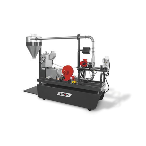 Moinho granulador de cabeçote submerso - ELG series  - ECON GmbH - de cabeça com refrigeração a ar / para EVA / para plásticos