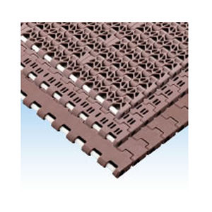 Correia transportadora flexível - BT series - Tsubakimoto Chain - modular / com aspiração / lisa