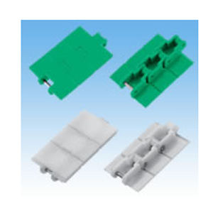 Corrente transportadora em material plástico - TPRF series - Tsubakimoto Chain - de ripas / de passo duplo