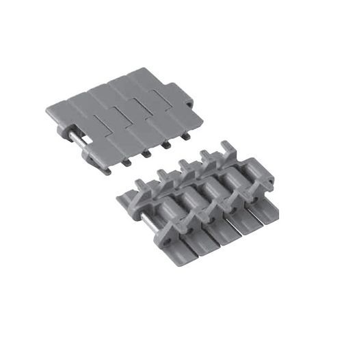 Corrente transportadora em material plástico - TPM  - Tsubakimoto Chain - com dobradiças / para a indústria das bebidas / para a indústria alimentícia