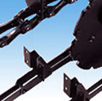 Corrente transportadora em aço inoxidável - AC series - Tsubakimoto Chain - com fixação / para o tratamento de resíduos