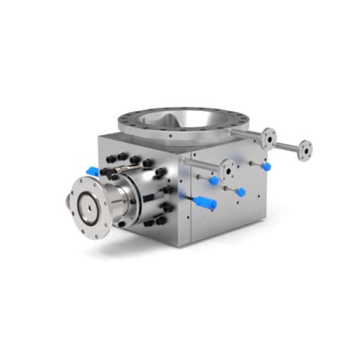 Bomba de engrenagem - POLY-AT - WITTE PUMPS & TECHNOLOGY GmbH - para polímeros / para poliuretano / para materiais fundidos