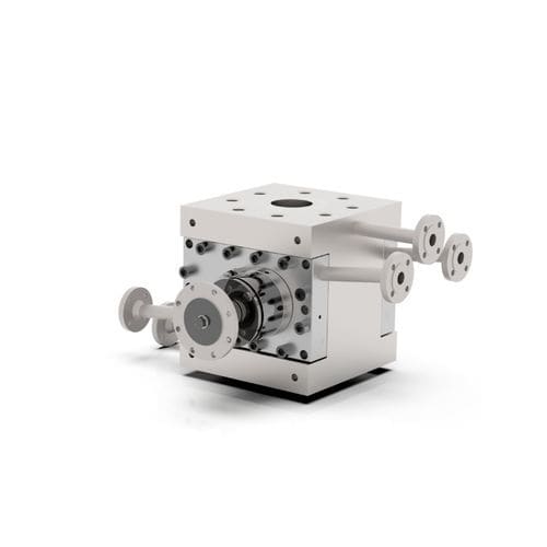 Bomba para materiais fundidos - WITTE PUMPS & TECHNOLOGY GmbH - de engrenagem / para polímeros / de óleo