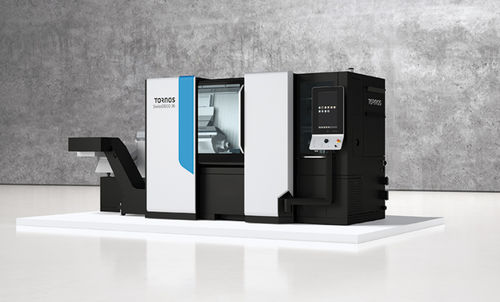 Torno tipo suíço CNC - DECO G - TORNOS - de 9 eixos / 27 ferramentas / para furação profunda