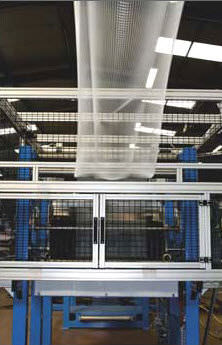 Linha de extrusão de telas plásticas - 80 - 320 Kg/h  - CORELCO - para termoplásticos / para tela plástica mono-orientada