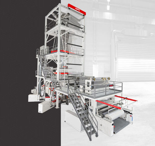 Linha de extrusão de 5 camadas - PENTAFOIL ®  - Rajoo Engineers Ltd. - compacta / de filmes tubulares / para termoplásticos