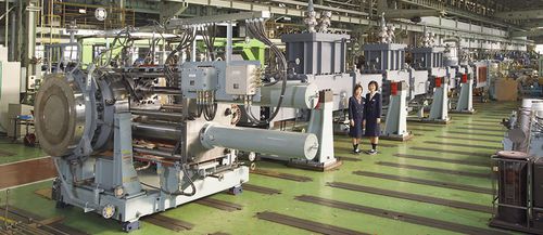 Extrusora de rosca única - JSW The Japan Steel Works, Ltd. - de rosca dupla / para granulação