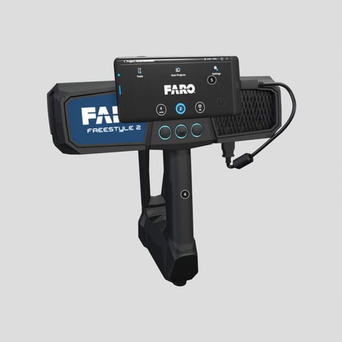 Scanner 3D - Freestyle 2 - FARO - para inspeção / a laser / portátil de mão