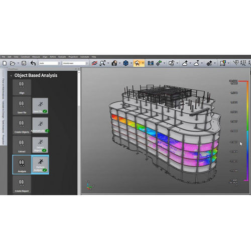 Software de gestão - BuildIT - FARO - de monitoramento / de CAD / de design