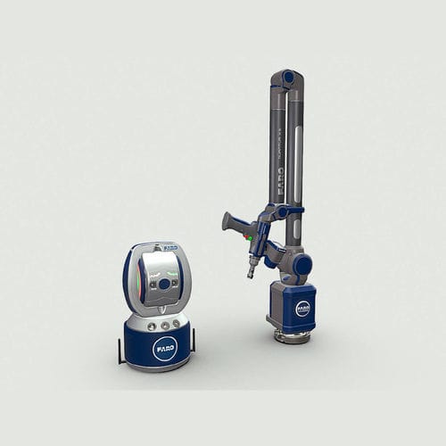 Braço de medição 3D portátil - Super 6DoF TrackArm - FARO - com scanner a laser integrado