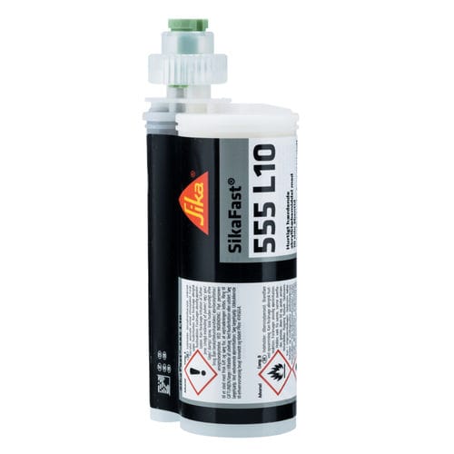 Cola acrílica - Fast®-555 L10 - SIKA INDUSTRY - para metais / para o plástico / para vidro