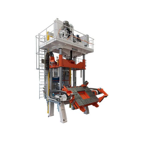 Prensa de rebarbar - KPS SKT - Kurtz GmbH & Co. KG - hidráulica / de processo / de produção