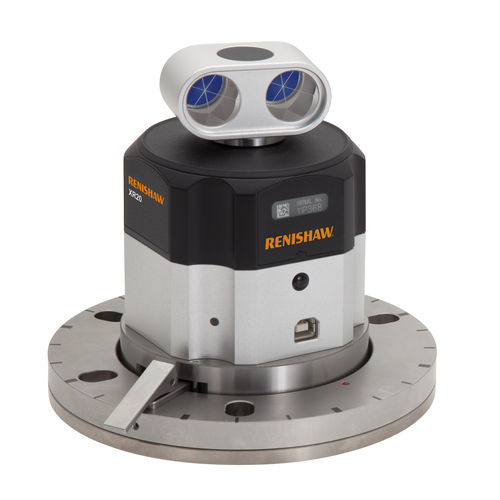 Calibrador para máquinas - XR20 - RENISHAW - para eixo rotativo / compacto / automático