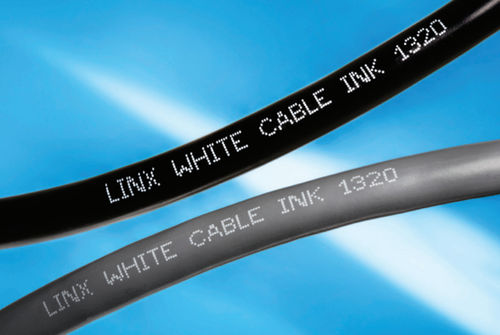 Tinta de impressão branca - 1320 - LINX PRINTING TECHNOLOGIES LTD - pigmentada