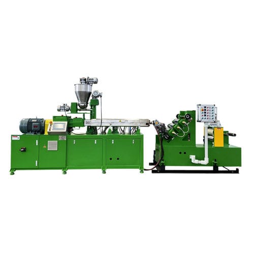 Extrusora de rosca dupla corrotante - SHJ-35 - Jiangsu Xinda Tech Limited - para compostos / de filme plástico / para laboratório