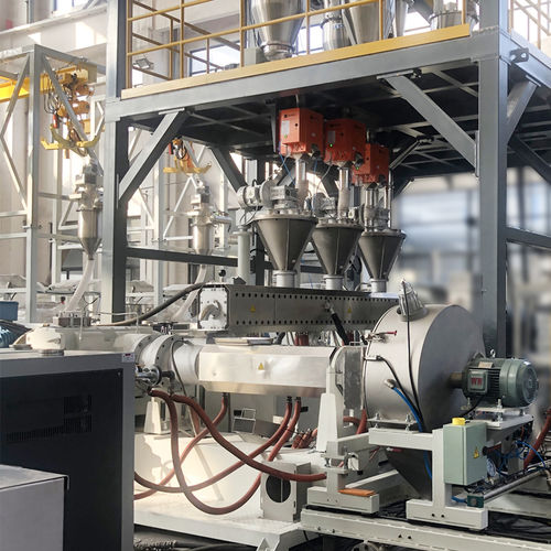Extrusora de rosca única - WKS-120 - Jiangsu Xinda Tech Limited - para compostos / para PVC / sistema modular