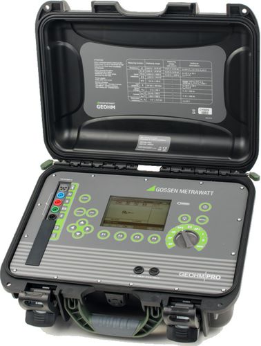 Testador de baixa resistência - GEOHM PRO - GOSSEN METRAWATT GmbH - de resistência de terra