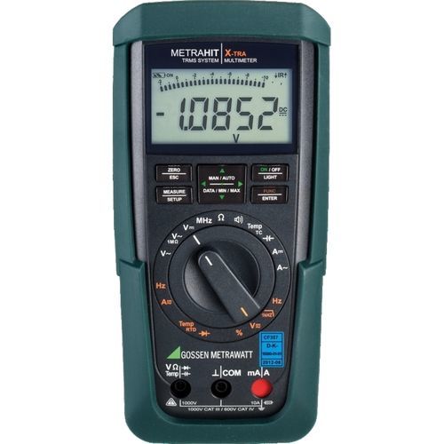 Multímetro digital - METRAHIT PM-SERIES - GOSSEN METRAWATT GmbH - com gráfico de barras / portátil / 1000 V